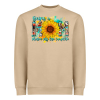 Being A Mom Makes My Life Complete Heavyweight Sweatshirt | Teevron