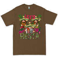 Cacao Let's Fiesta with gnomes Premium Tee - NancyCooperArtShop