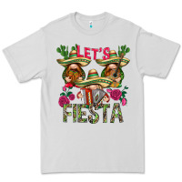 Dove Grey Let's Fiesta with gnomes Premium Tee - NancyCooperArtShop