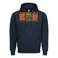 Navy i teach au some kids license plate Zipper Hoodie - Artiststas