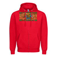 Red i teach au some kids license plate Zipper Hoodie - Artiststas