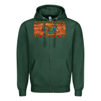 Sports Green i teach au some kids license plate Zipper Hoodie - Artiststas
