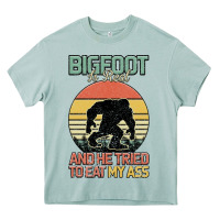 Arona Bigfoot is real and he tried to eat my ass Heavy Core Tee - Bettercallsaul