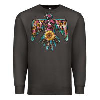 Smoke pinky western sunflower thunderbird Premium Sweatshirt - BarkalooDesign