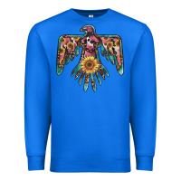 True Royal pinky western sunflower thunderbird Premium Sweatshirt - BarkalooDesign