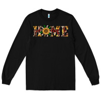 Black christmas home with windmill Long Sleeve Tee - RanaPortraitStore