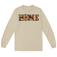 Mushroom christmas home with windmill Long Sleeve Tee - RanaPortraitStore