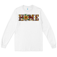 White christmas home with windmill Long Sleeve Tee - RanaPortraitStore