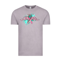 Vintage Zinc cancer ribbon with angel wings Vintage Tee - CowGirlArtShop
