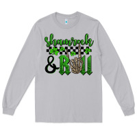 Moon Dust St. Patrick's Day Shamrock and roll Long Sleeve Tee - OliviaCreatesArt