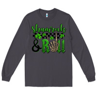 Smoke St. Patrick's Day Shamrock and roll Long Sleeve Tee - OliviaCreatesArt