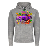 Mardi Gras Truck Olivia Vintage Hoodie | Teevron