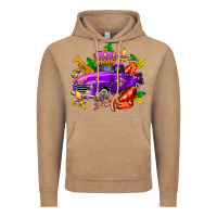 Vintage Coffee mardi gras truck olivia Vintage Hoodie - OliviaCreatesArt
