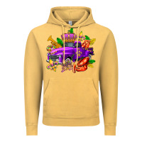 Vintage Mustard mardi gras truck olivia Vintage Hoodie - OliviaCreatesArt