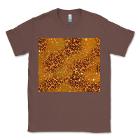 Chestnut glitter cowhide Classic Tee - TumblerDesignByShophia