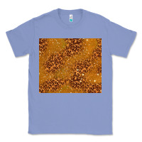 Colony Blue glitter cowhide Classic Tee - TumblerDesignByShophia