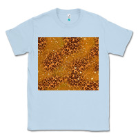 Dusty Blue glitter cowhide Classic Tee - TumblerDesignByShophia