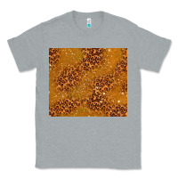Heather Grey glitter cowhide Classic Tee - TumblerDesignByShophia