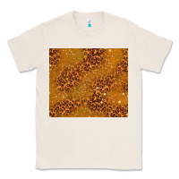 Natural glitter cowhide Classic Tee - TumblerDesignByShophia