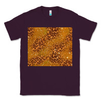 Plum glitter cowhide Classic Tee - TumblerDesignByShophia