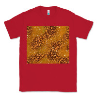 Red glitter cowhide Classic Tee - TumblerDesignByShophia
