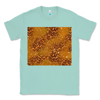 Seafoam glitter cowhide Classic Tee - TumblerDesignByShophia