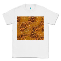 White glitter cowhide Classic Tee - TumblerDesignByShophia