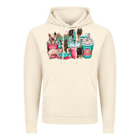 Vintage Artic pig coffee cups Vintage Hoodie - OliviaCreatesArt