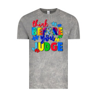 Cloud Rock think before you judge Vintage Tee - CowGirlArtShop