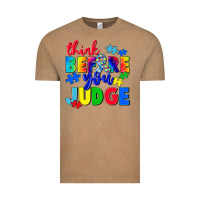 Vintage Coffee think before you judge Vintage Tee - CowGirlArtShop