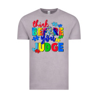 Vintage Zinc think before you judge Vintage Tee - CowGirlArtShop