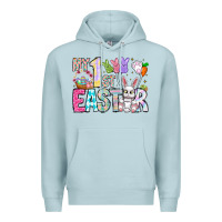 Blue Mist My 1st Easter Premium Hoodie - CowhideDigitalArt