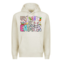 Oatmeal Heather My 1st Easter Premium Hoodie - CowhideDigitalArt
