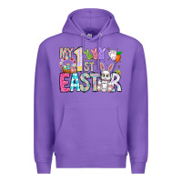 Purple My 1st Easter Premium Hoodie - CowhideDigitalArt