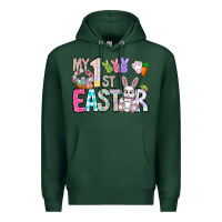 Sports Green My 1st Easter Premium Hoodie - CowhideDigitalArt