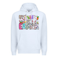 White My 1st Easter Premium Hoodie - CowhideDigitalArt