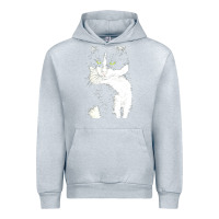 Heather Grey tuxedo cat t  shirt tuxedo cat t  shirt Urban Hoodie - longCreatives