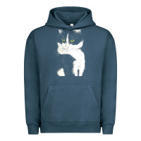 Pigment Midnight Navy tuxedo cat t  shirt tuxedo cat t  shirt Urban Hoodie - longCreatives