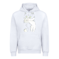 White tuxedo cat t  shirt tuxedo cat t  shirt Urban Hoodie - longCreatives