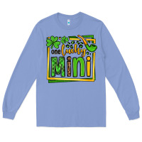 Colony Blue One lucky mini St. Patrick's Long Sleeve Tee - OliviaCreatesArt