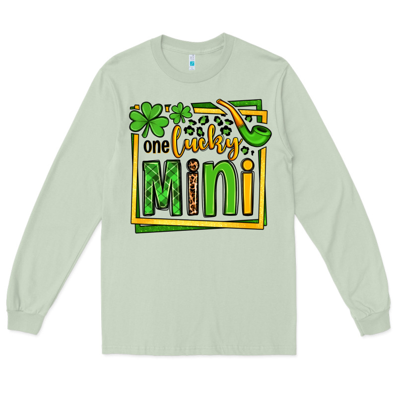 One Lucky Mini St. Patrick's Long Sleeve Tee by OliviaCreatesArt | Teevron