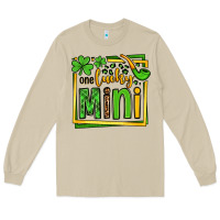 Mushroom One lucky mini St. Patrick's Long Sleeve Tee - OliviaCreatesArt