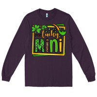 Plum One lucky mini St. Patrick's Long Sleeve Tee - OliviaCreatesArt