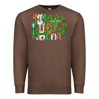 Chestnut st.patricks one lucky cna  nurse Premium Sweatshirt - BarkalooDesign