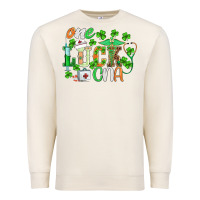 Sandshell st.patricks one lucky cna  nurse Premium Sweatshirt - BarkalooDesign