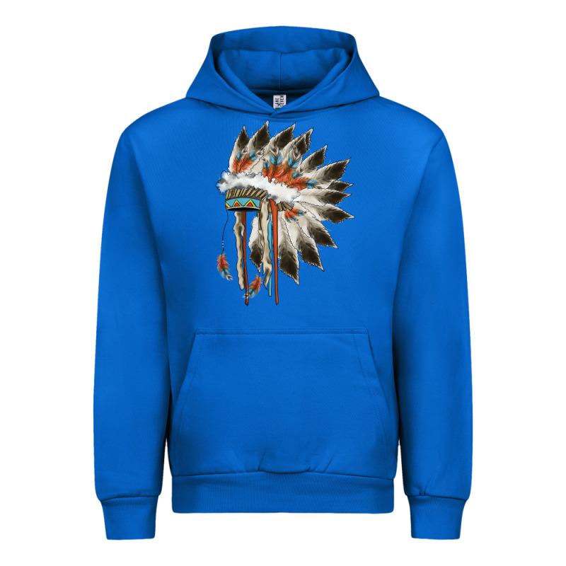 Indian Headress Urban Hoodie by AdoDesignShop | Teevron