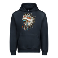 Navy indian headress Urban Hoodie - AdoDesignShop