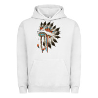 Pigment Lunar Rock indian headress Urban Hoodie - AdoDesignShop
