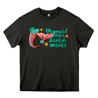 Asphalt mermaid kisses starfish wishes Heavy Core Tee - JahusDesignShop