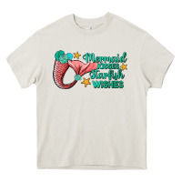 Cream mermaid kisses starfish wishes Heavy Core Tee - JahusDesignShop